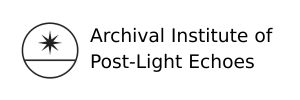 Archival Institute of Post-Light Echoes